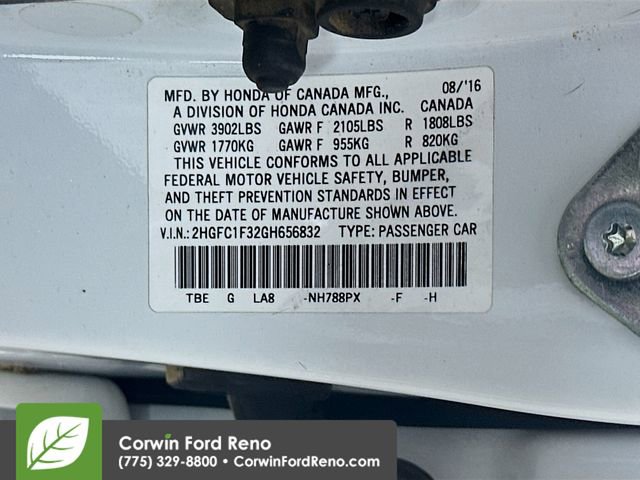 Used 2016 Honda Civic EX-T image 31