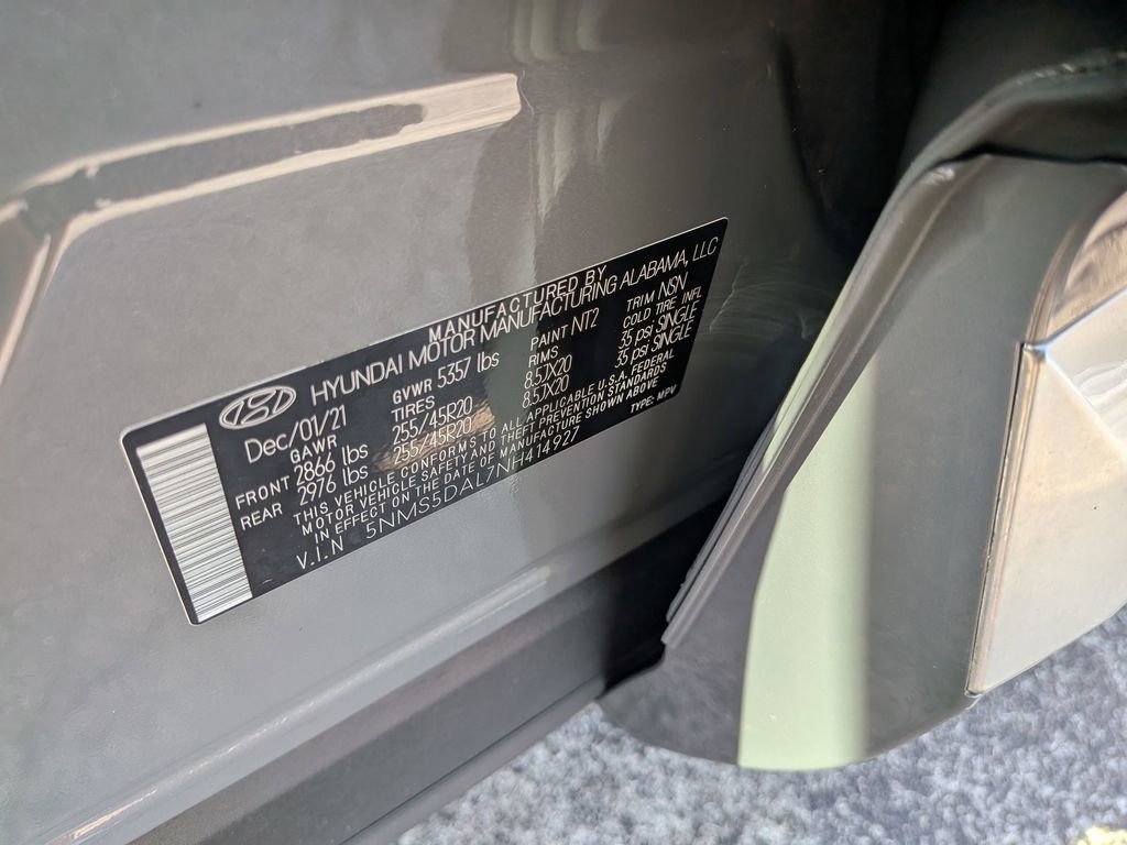 Used 2022 Hyundai Santa Fe Calligraphy image 33