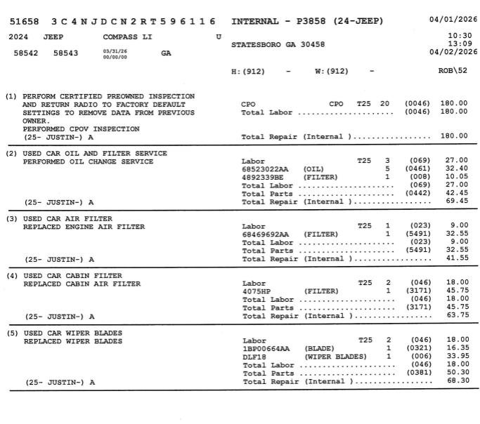 Certified 2024 Jeep Compass Limited AWD/4WD image 17