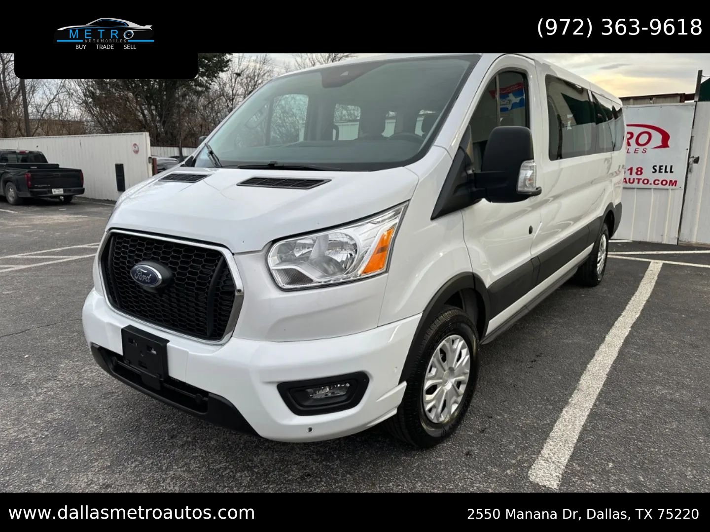 Used 2021 Ford Transit 350 XLT RWD image 1
