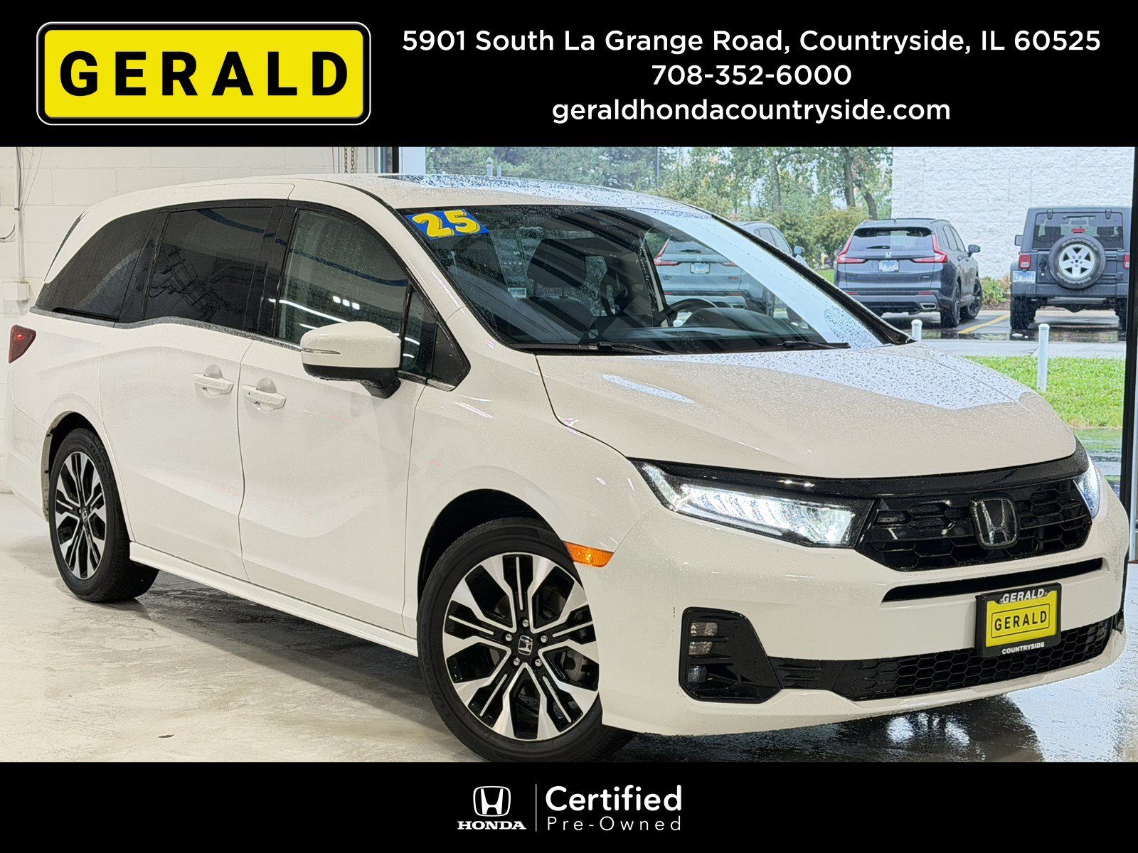 Certified 2025 Honda Odyssey Elite