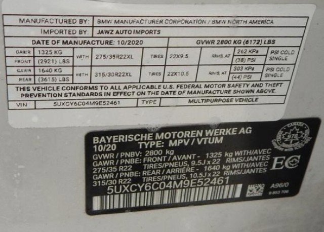 Used 2021 BMW X6 xDrive40i image 16