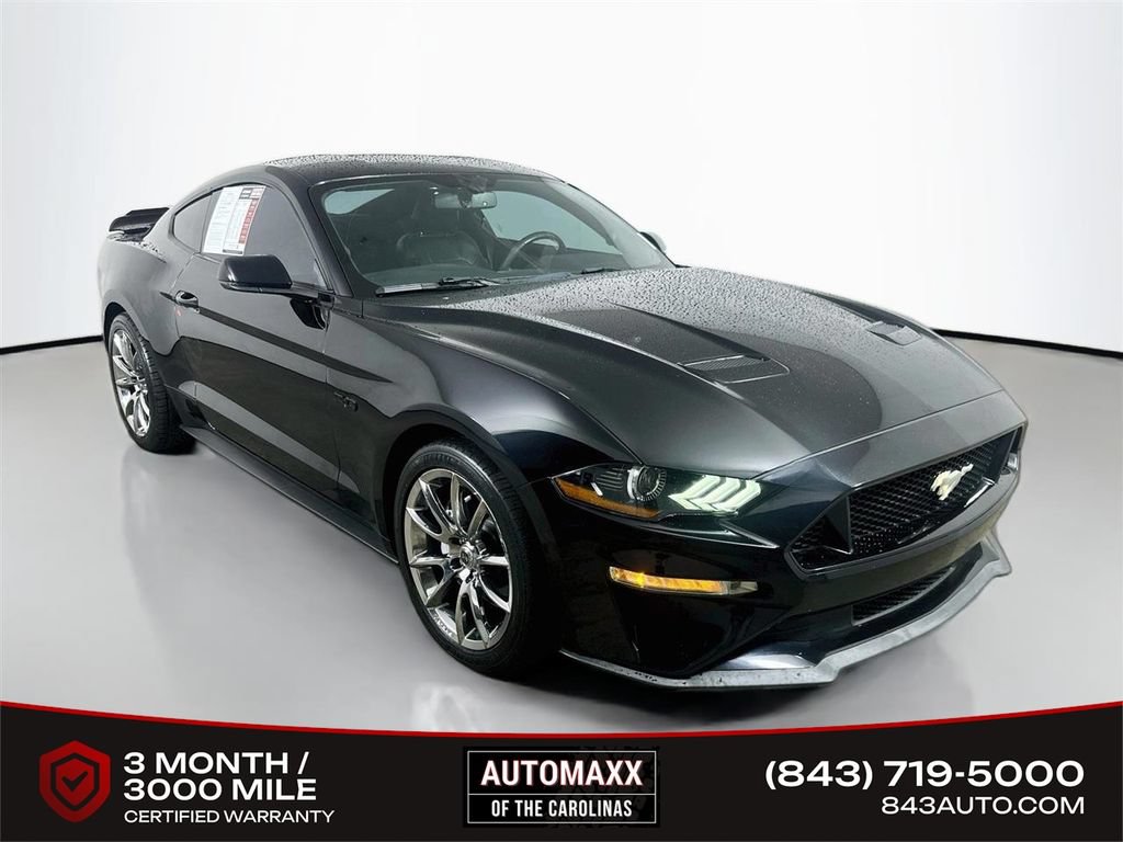 Used 2019 Ford Mustang GT Premium w/ Black Accent Package RWD image 1