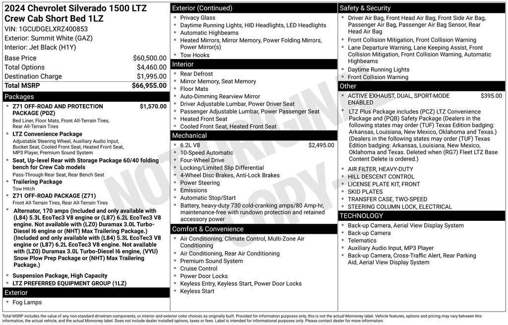 Used 2024 Chevrolet Silverado 1500 LTZ image 5