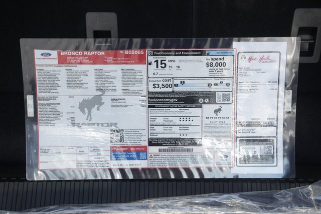 New 2025 Ford Bronco Raptor image 30