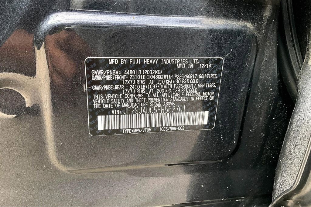 Used 2015 Subaru Forester 2.5i Premium w/ Popular Package #1 AWD/4WD image 40