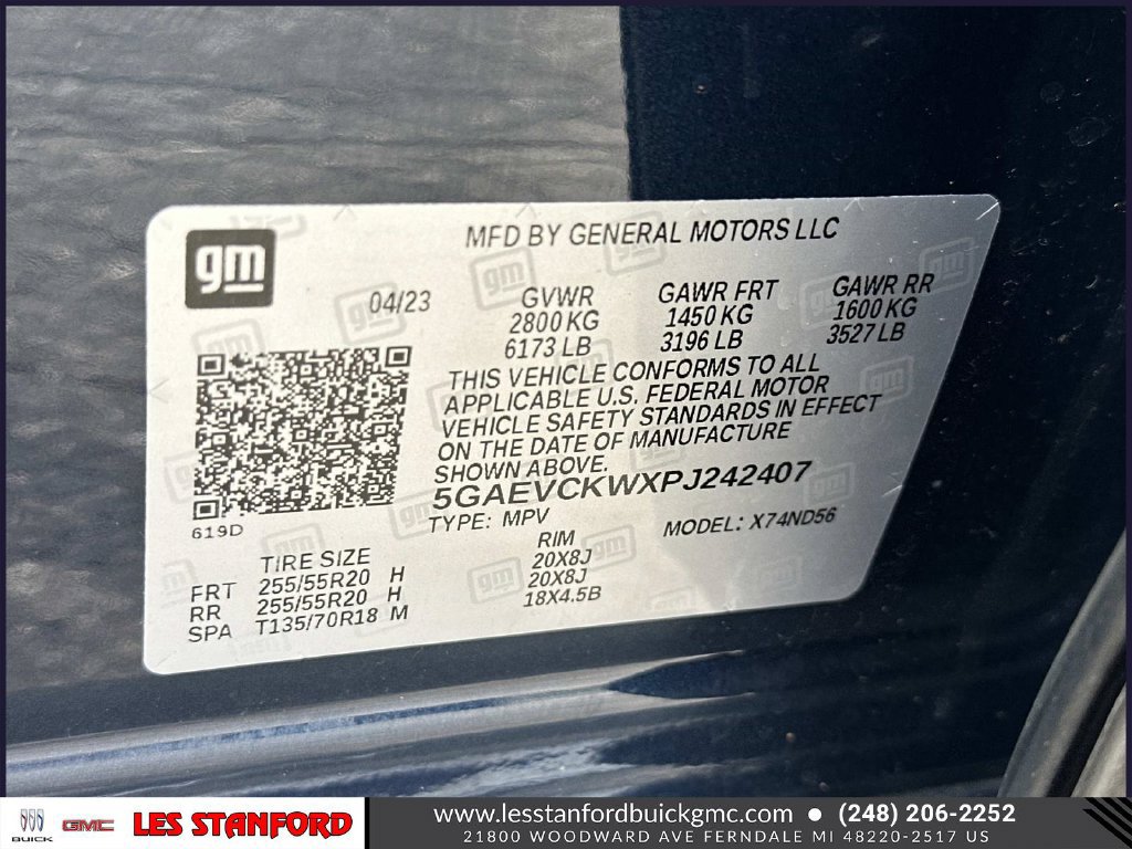 Certified 2023 Buick Enclave Avenir AWD/4WD image 20