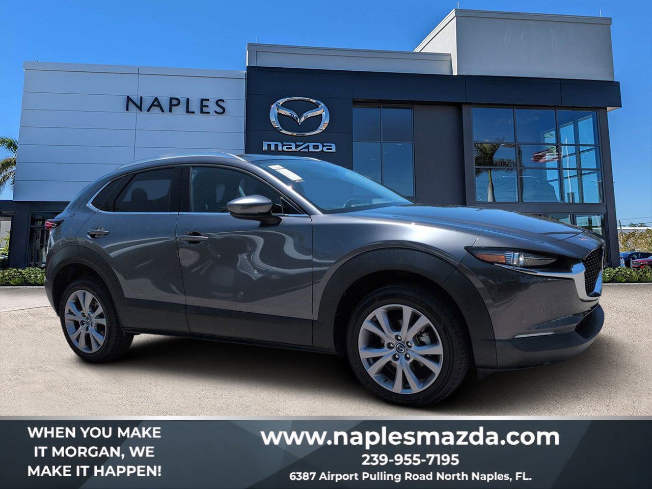 Used 2022 MAZDA CX-30 AWD 2.5 S w/ Premium Package image 1