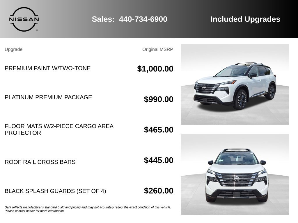 New 2026 Nissan Rogue Platinum w/ Platinum Premium Package AWD/4WD image 7