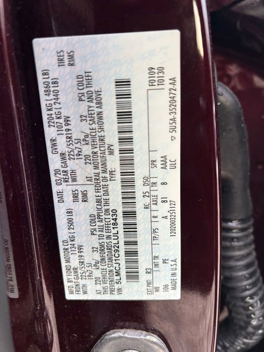 Used 2020 Lincoln Corsair FWD image 56