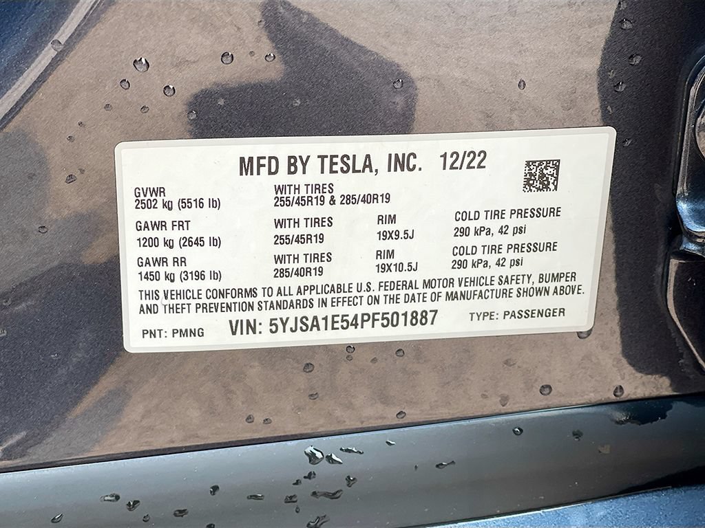 Used 2023 Tesla Model S Standard Range AWD/4WD image 40
