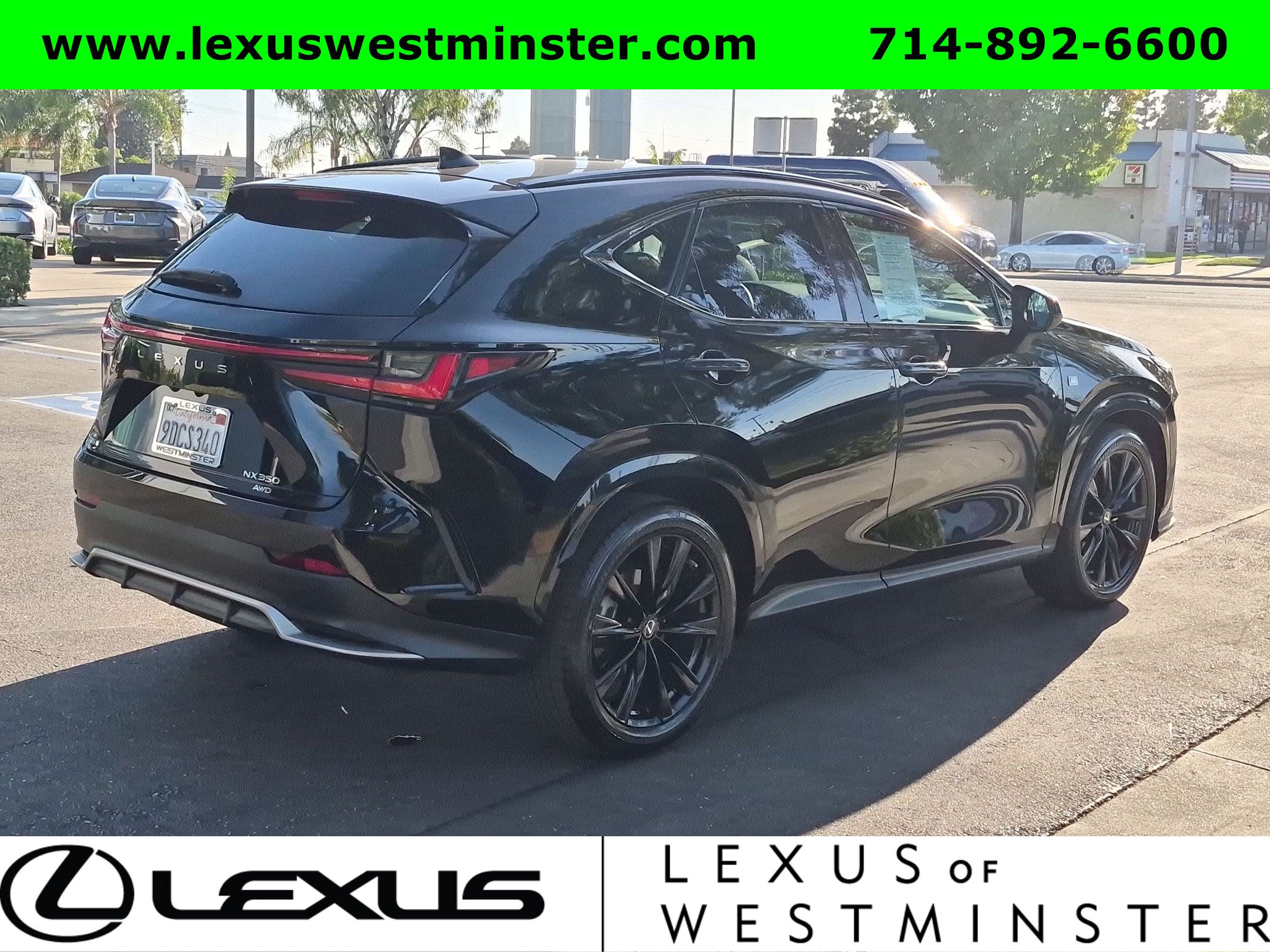 Used 2022 Lexus NX 350 F Sport w/ F Sport Cold Package AWD/4WD image 8