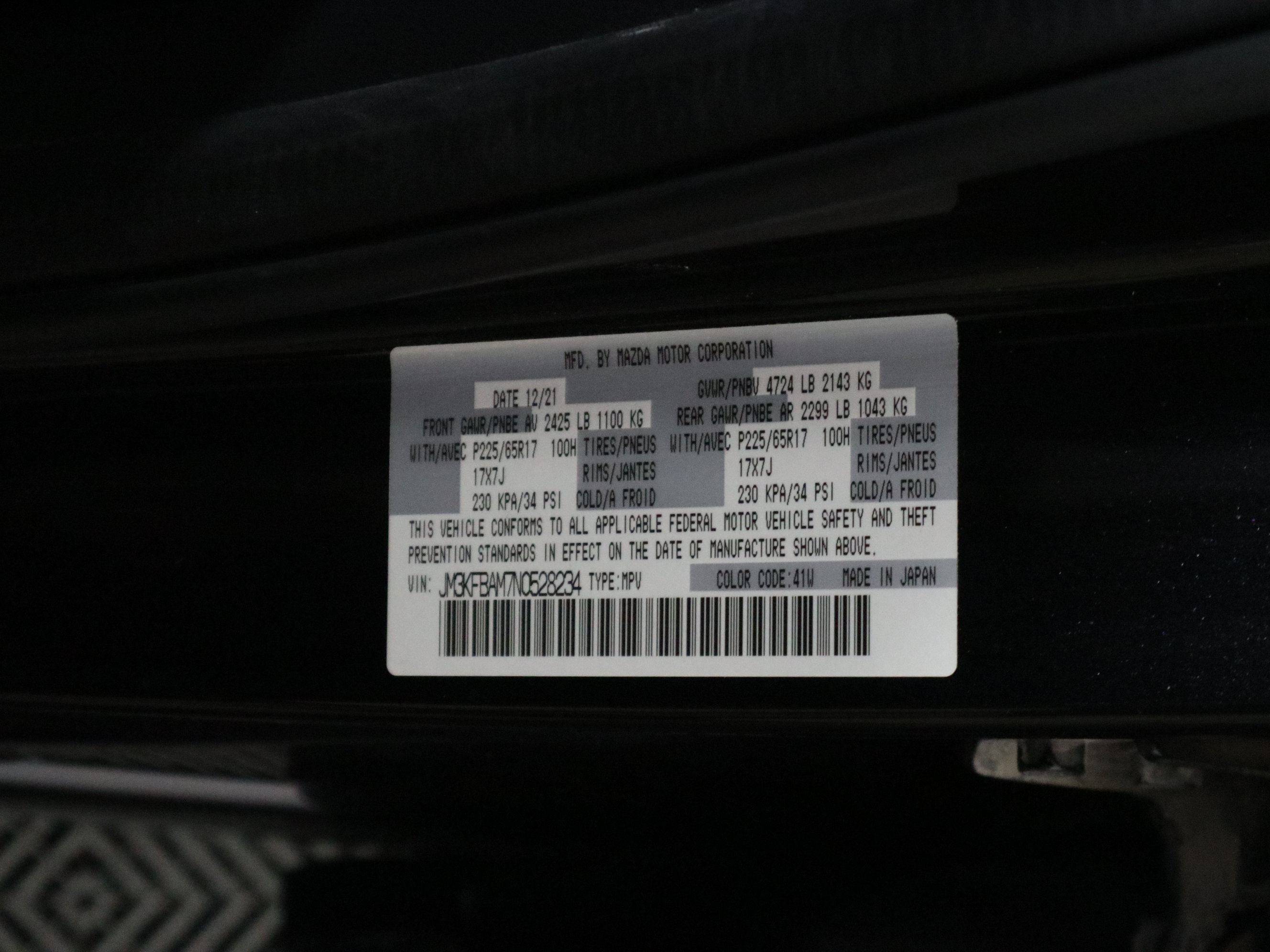 Certified 2022 MAZDA CX-5 AWD 2.5 S image 37