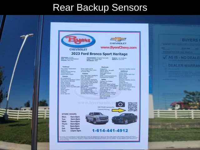 Used 2023 Ford Bronco Sport Heritage w/ Heritage Convenience Package AWD/4WD image 13