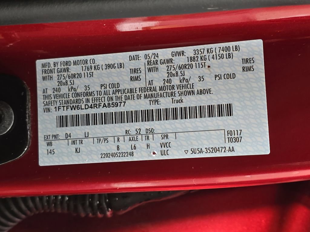 Used 2024 Ford F150 King Ranch w/ FX4 Off-Road Package image 37