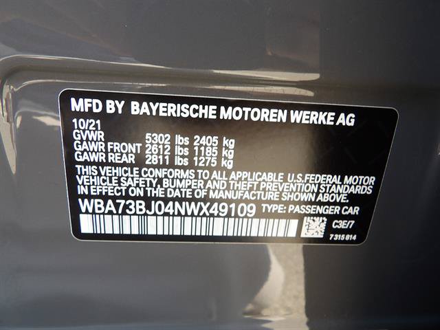 Used 2022 BMW 540i xDrive w/ Convenience Package AWD/4WD image 11