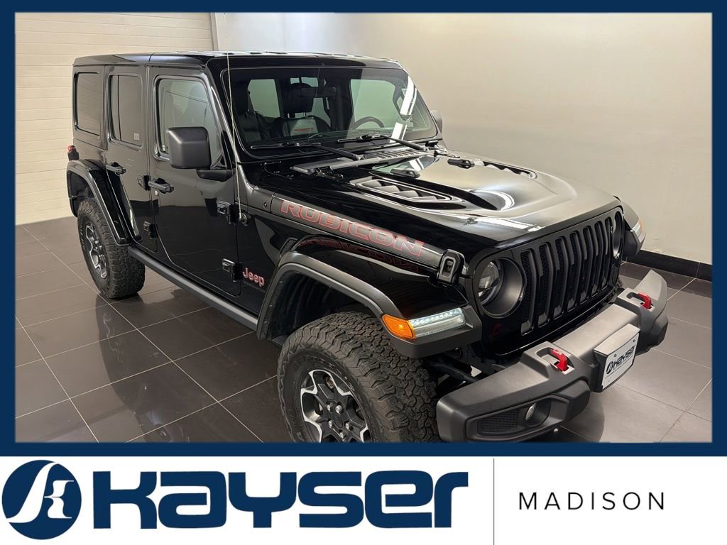 Used 2023 Jeep Wrangler Unlimited Rubicon w/ LED Lighting Group AWD/4WD image 1