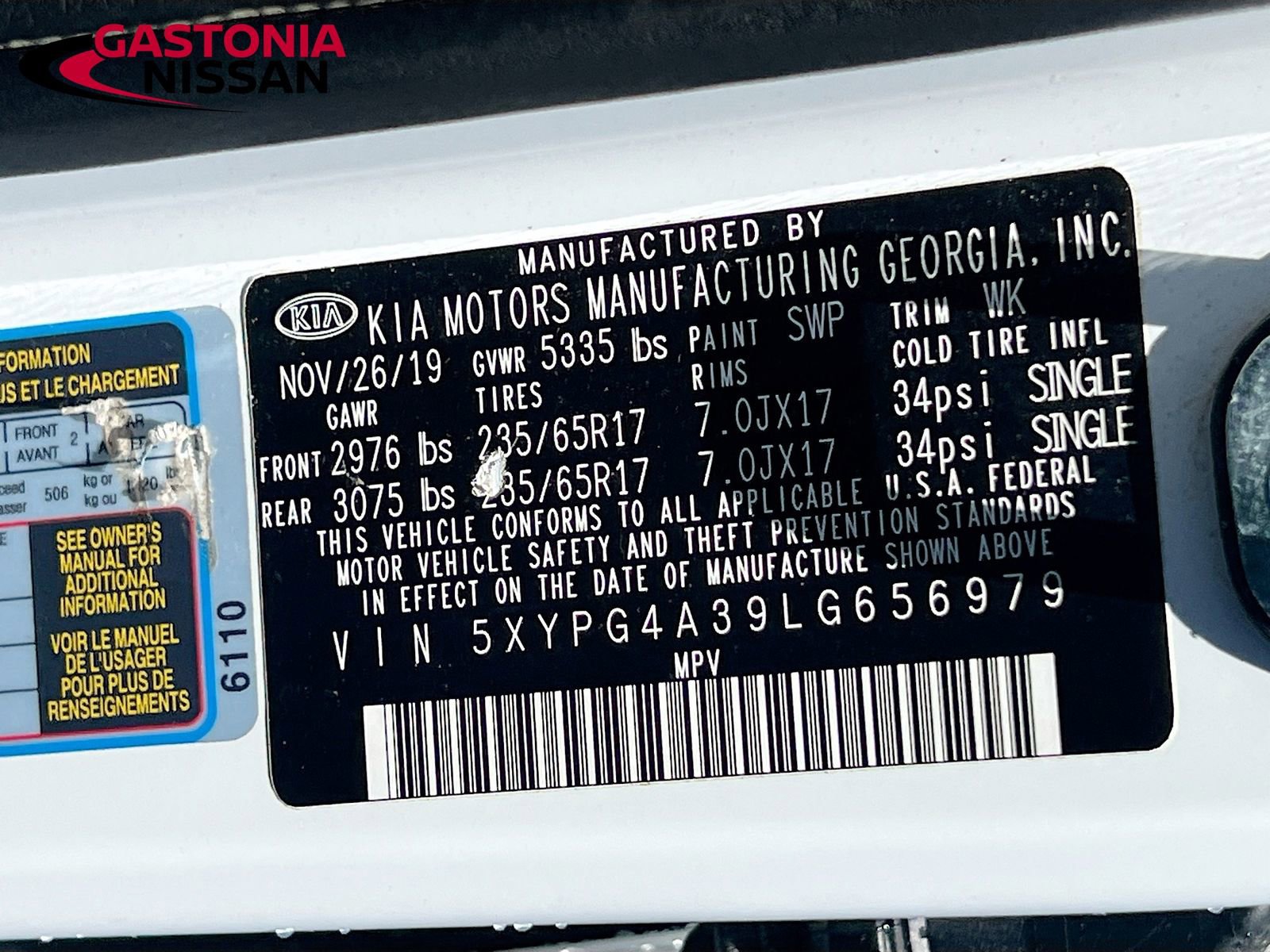 Used 2020 Kia Sorento L FWD image 39