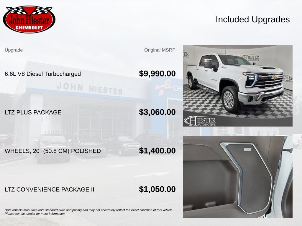 Used 2025 Chevrolet Silverado 2500 LTZ w/ LTZ Plus Package AWD/4WD image 3