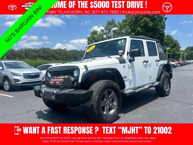 Used 2015 Jeep Wrangler Unlimited Sport