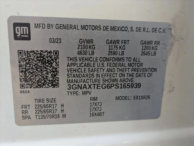 Used 2023 Chevrolet Equinox LT w/ LPO, Floor Liner Package image 22