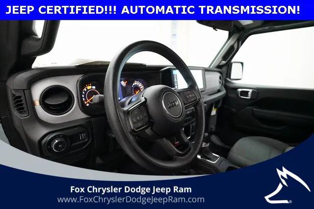 Certified 2024 Jeep Wrangler Sport image 8