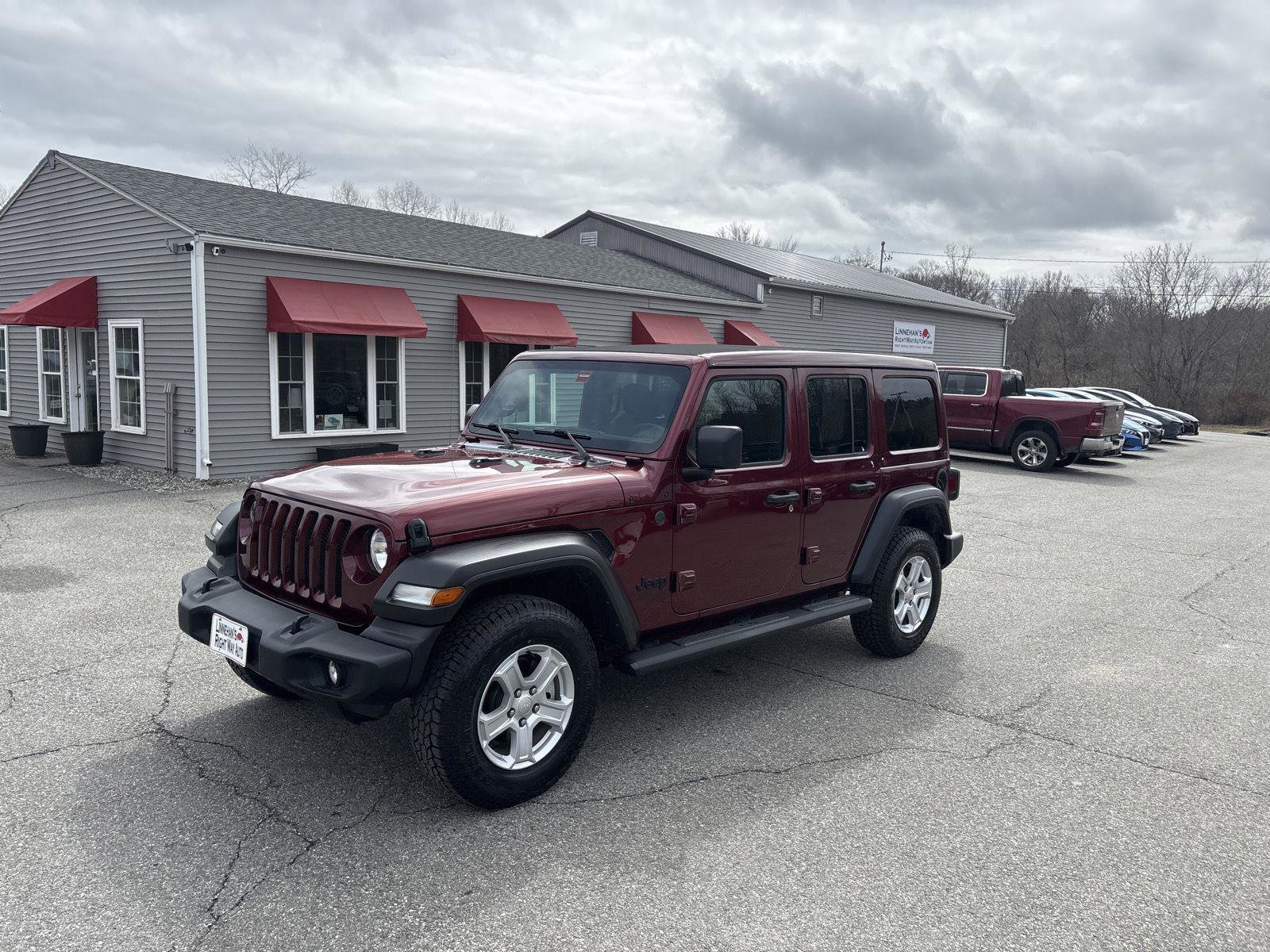 Used 2022 Jeep Wrangler Unlimited Sport w/ Sun And Sound Package