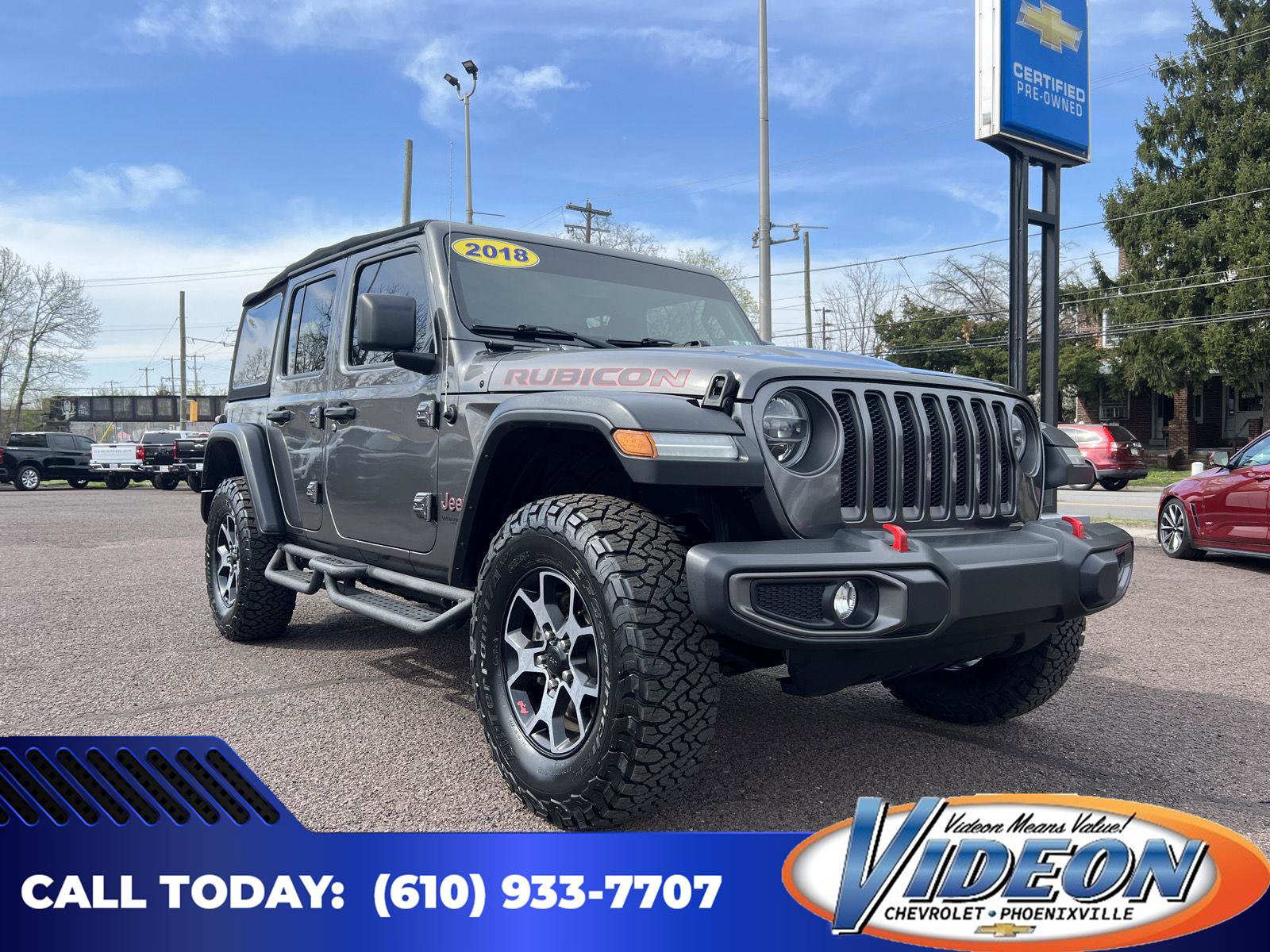 Used 2018 Jeep Wrangler Unlimited Rubicon image 1