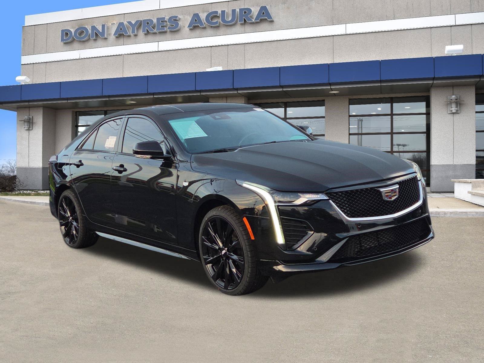 Used 2023 Cadillac CT4 Sport w/ LPO, ONYX Package AWD/4WD image 1