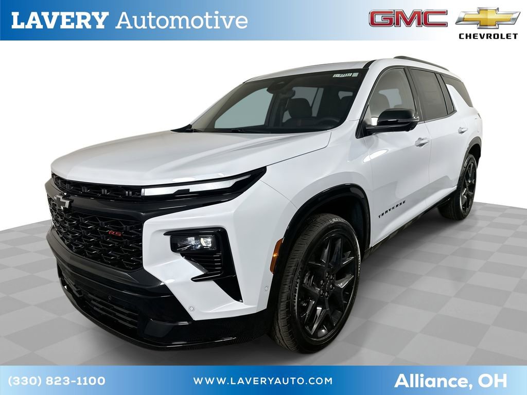 New 2026 Chevrolet Traverse RS w/ LPO, Floor Liner Package