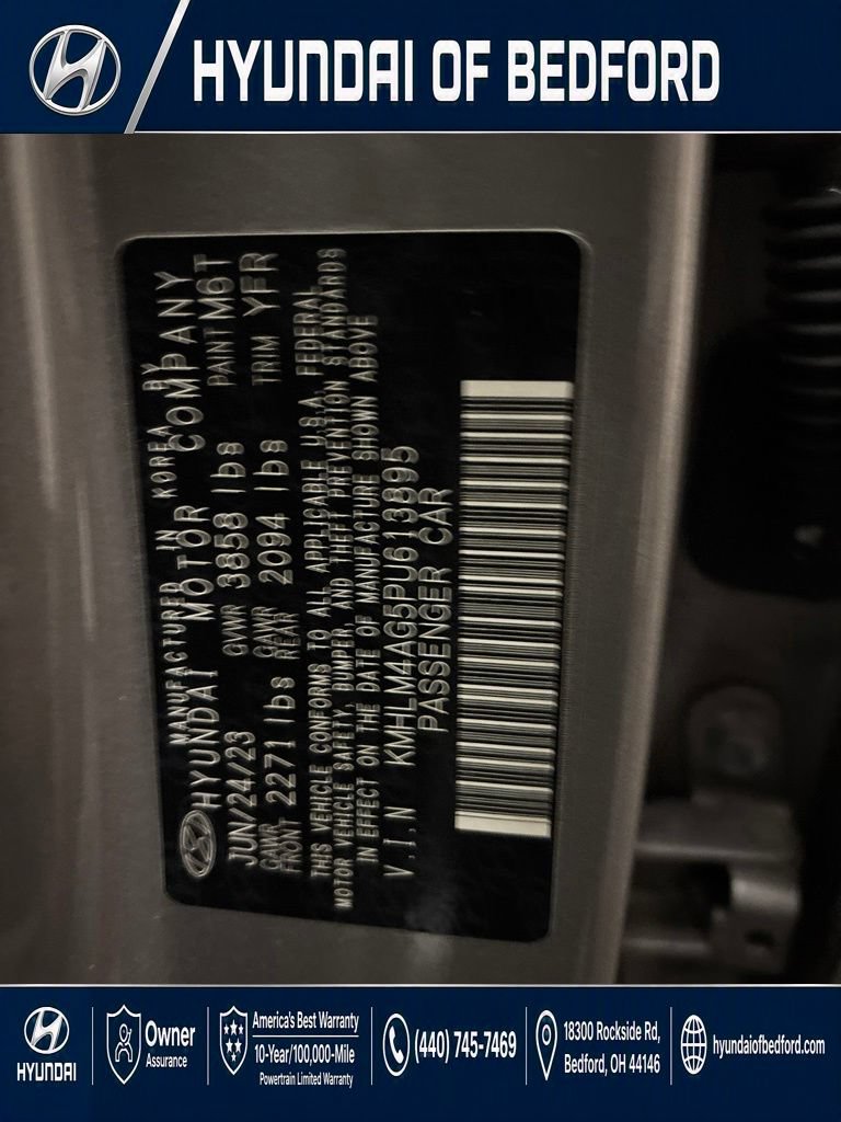 Used 2023 Hyundai Elantra SEL w/ Cargo Package FWD image 15