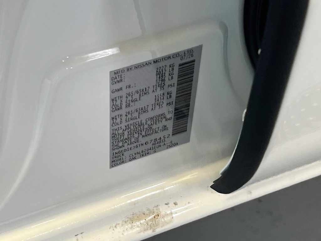 New 2026 Nissan Frontier SV w/ Tow Package RWD image 29