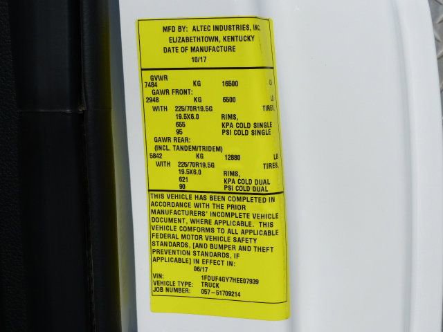 Used 2017 Ford F450 XL w/ Snow Plow Prep Package image 56