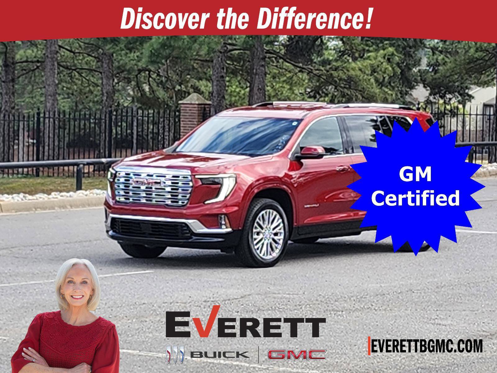 Certified 2025 GMC Acadia Denali