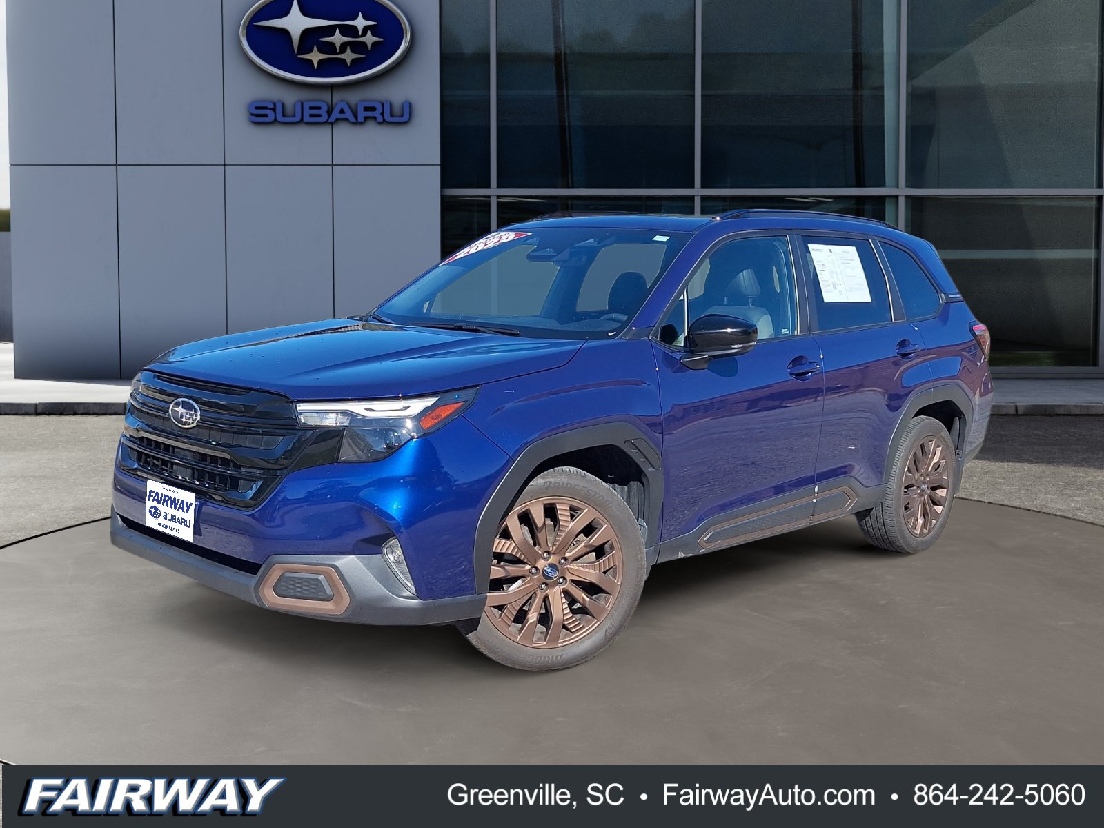 Certified 2025 Subaru Forester Sport AWD/4WD image 1