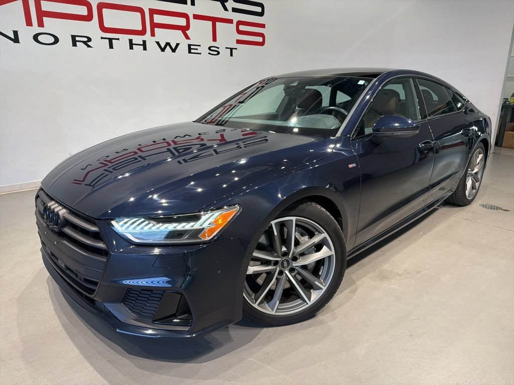 Used 2021 Audi A7 e Premium Plus w/ Black Optic Package AWD/4WD image 2