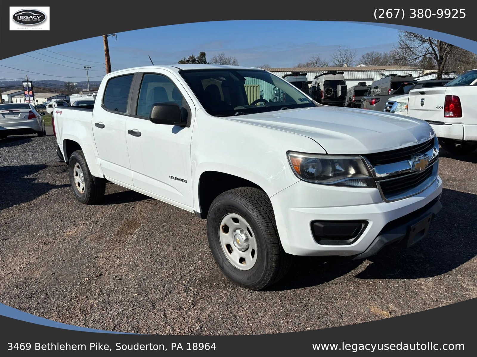 Used 2017 Chevrolet Colorado W/T w/ WT Convenience Package image 1