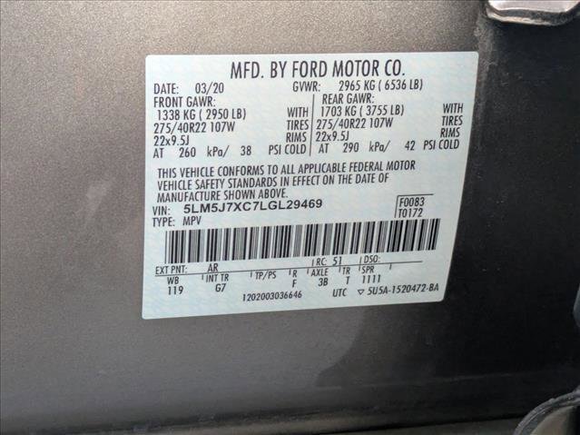 Used 2020 Lincoln Aviator Reserve w/ Equipment Group 202A image 27