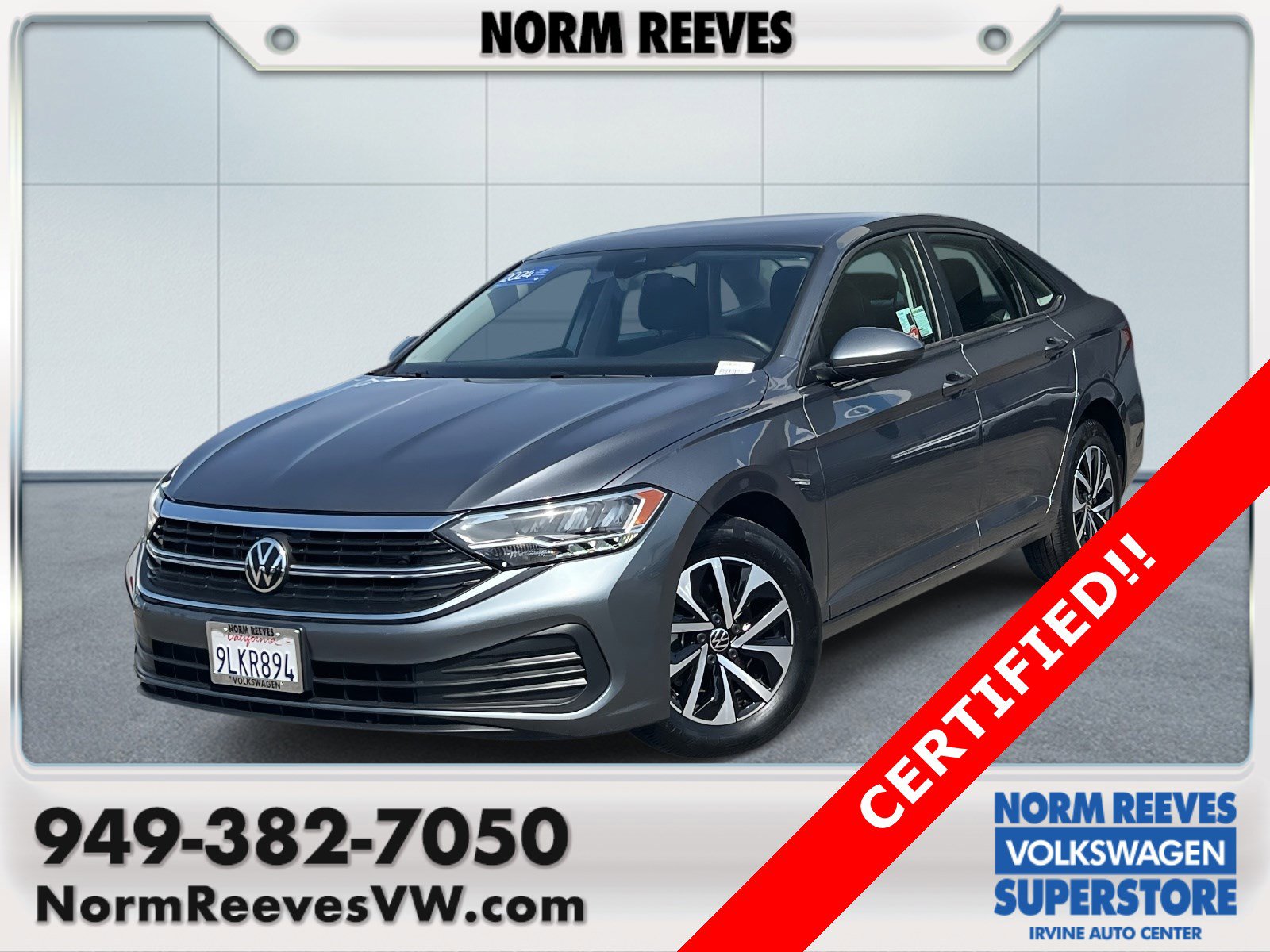 Certified 2024 Volkswagen Jetta S image 1