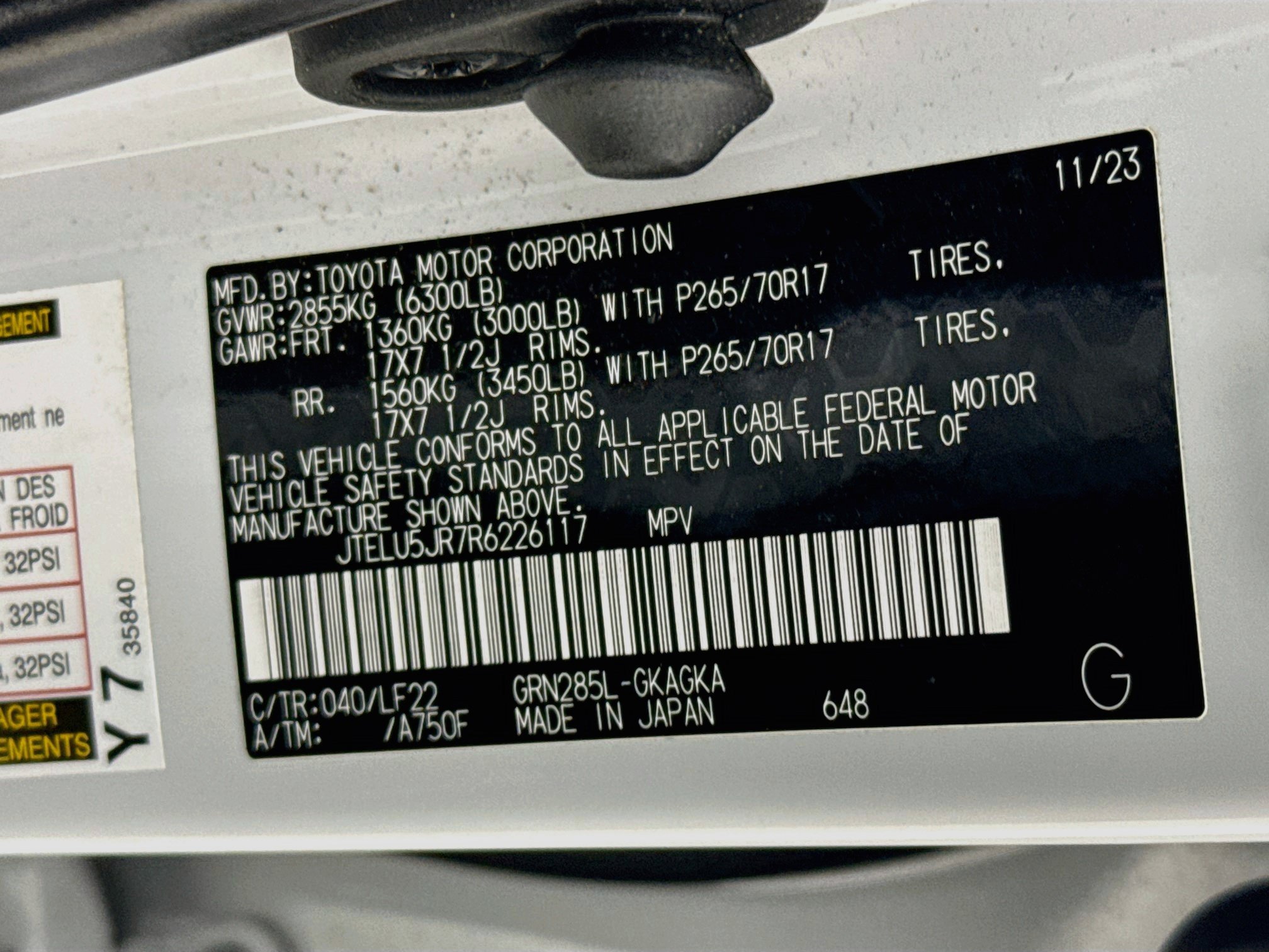 Certified 2024 Toyota 4Runner TRD Pro AWD/4WD image 34