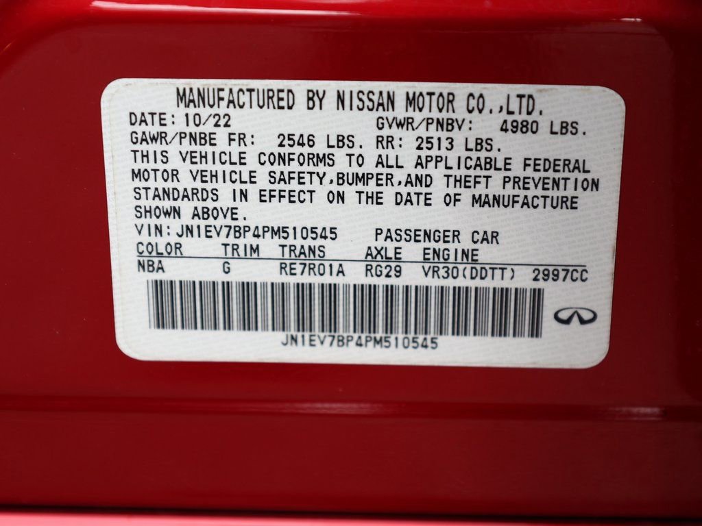 Certified 2023 INFINITI Q50 Luxe w/ Cargo Package image 44