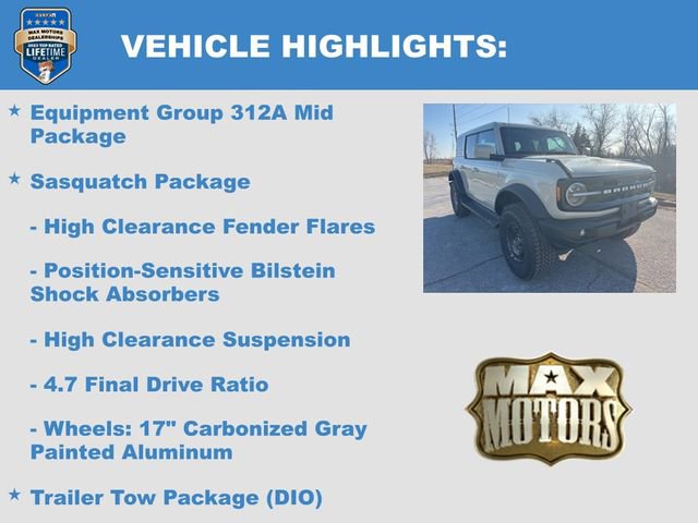New 2025 Ford Bronco Outer Banks w/ Sasquatch Package image 5