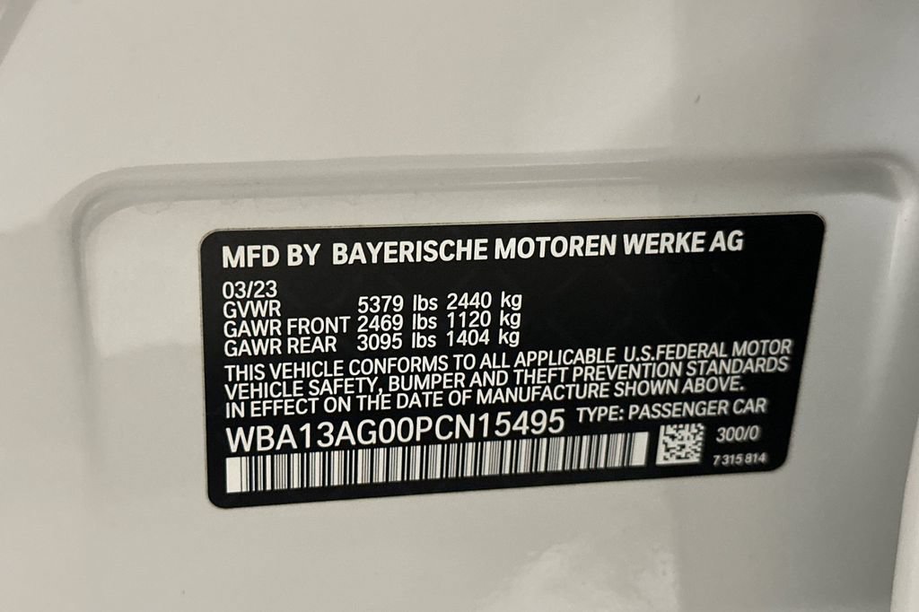 Used 2023 BMW 530e w/ Premium Package RWD image 35