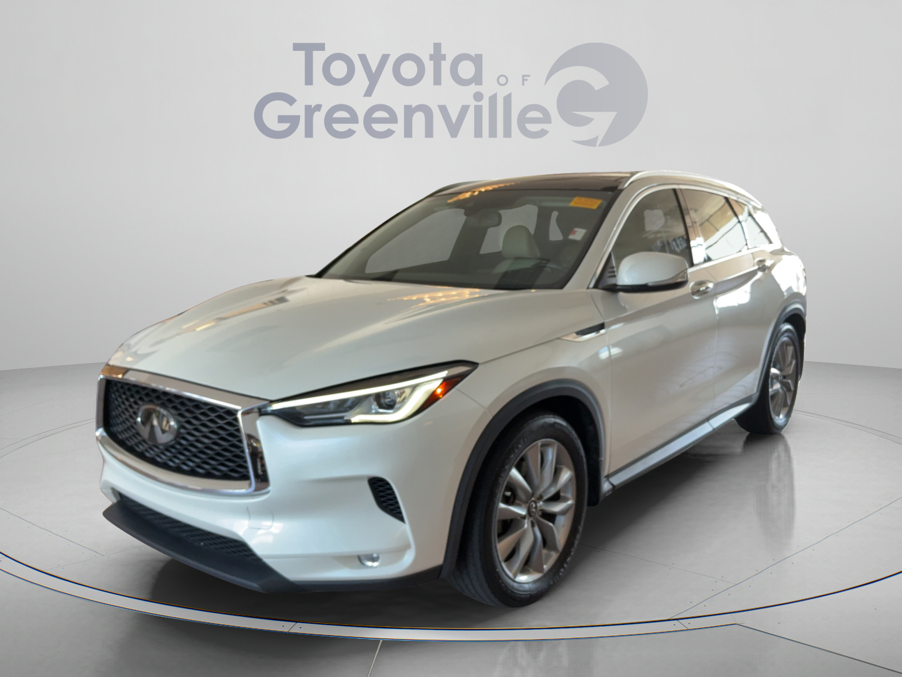 Used 2021 INFINITI QX50 Luxe FWD video 1