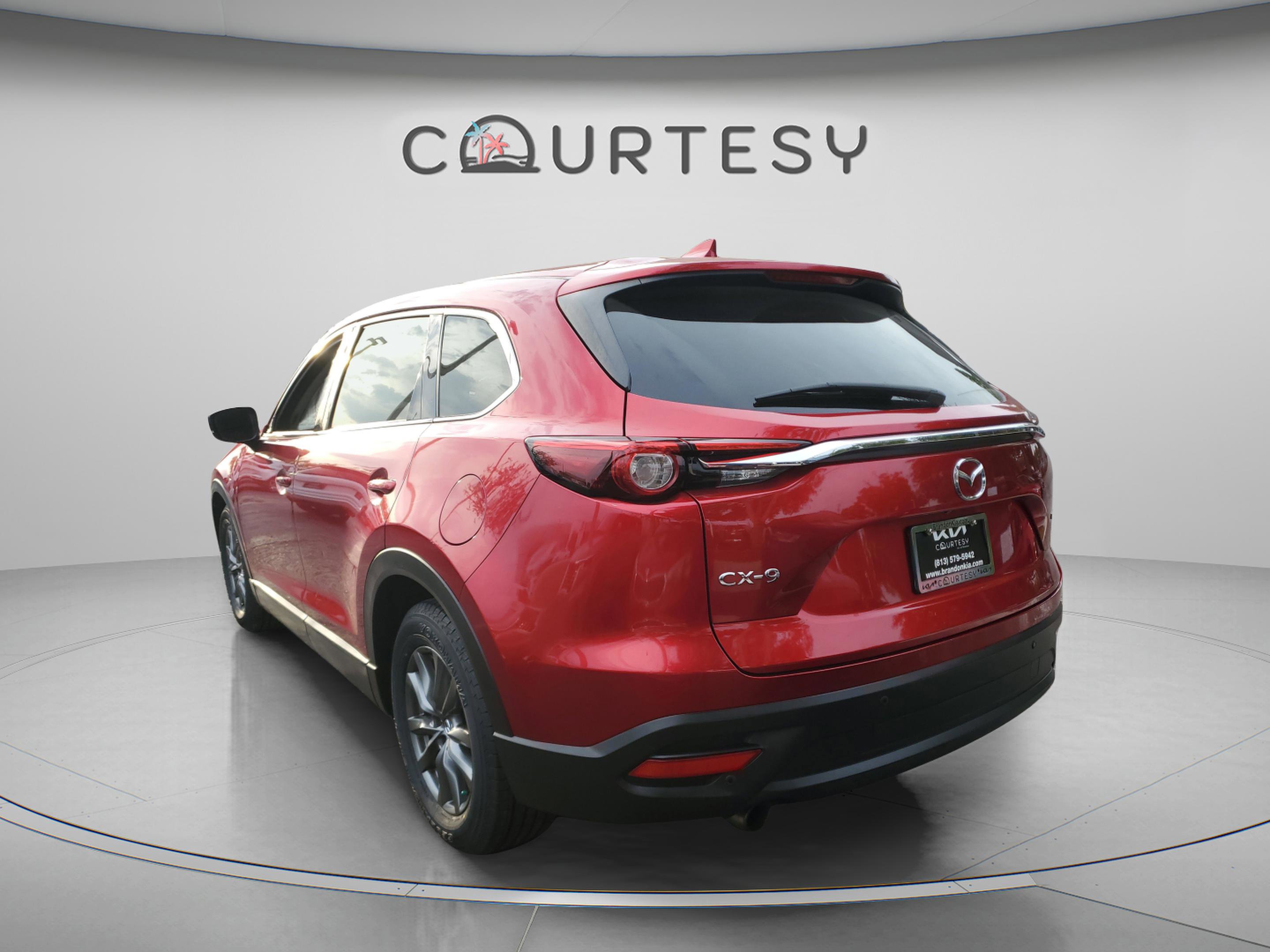 Used 2021 MAZDA CX-9 Touring w/ Touring Premium Package FWD image 2