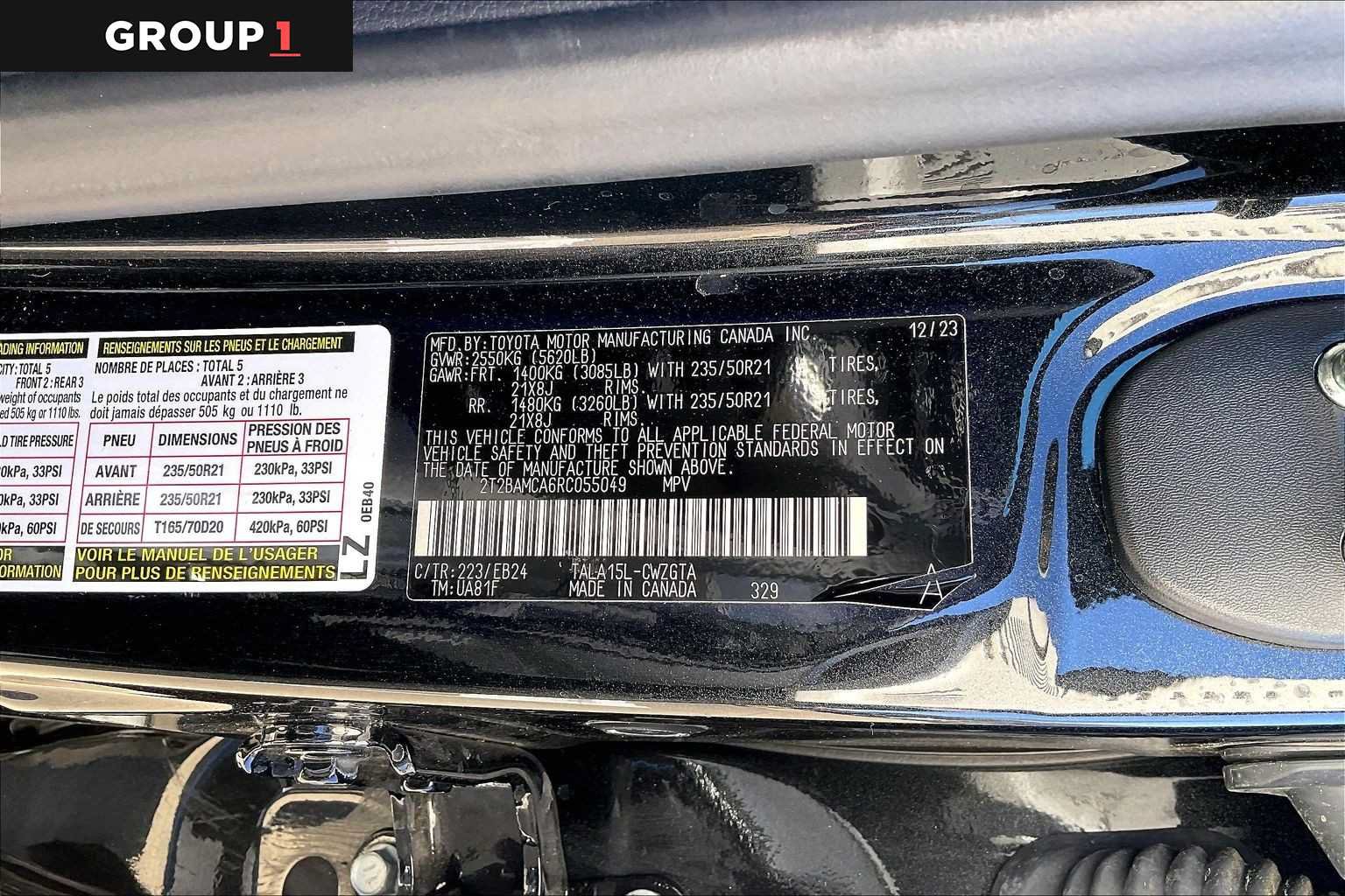 Used 2024 Lexus RX 350 F Sport w/ Convenience Package AWD/4WD image 34