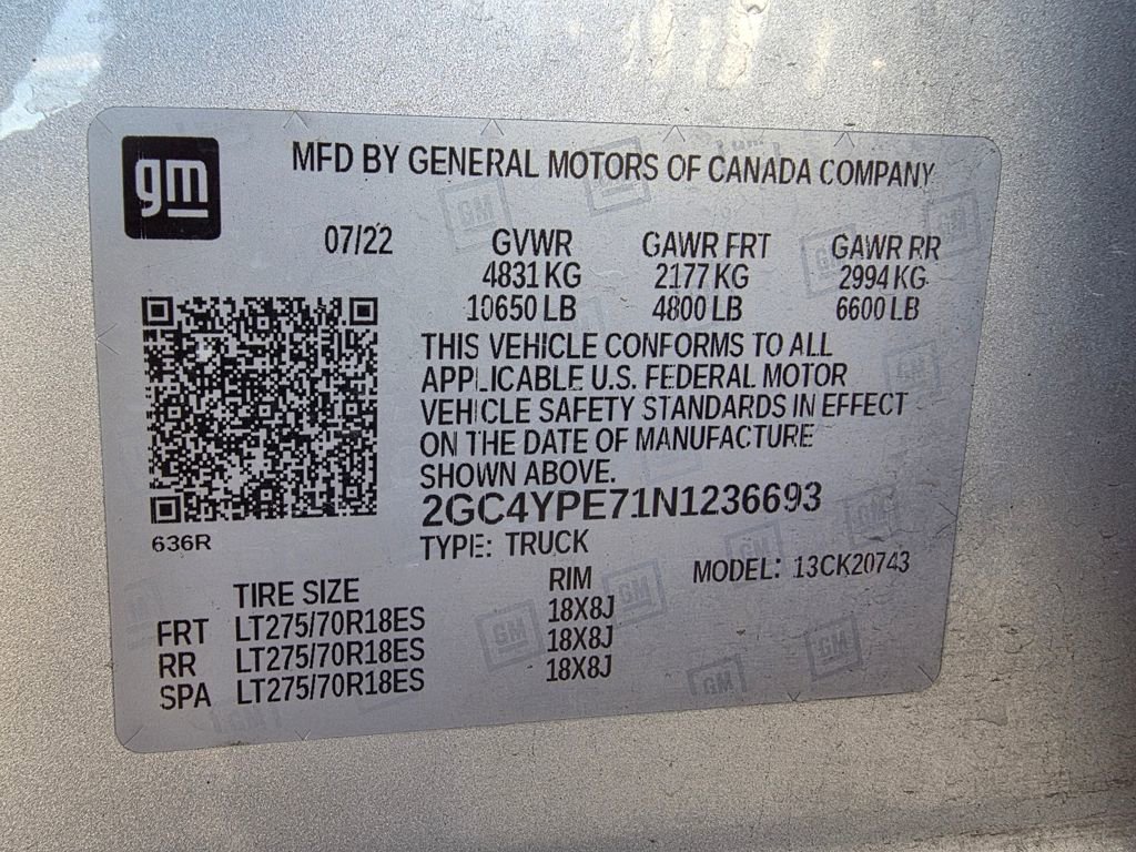 Used 2022 Chevrolet Silverado 2500 LTZ w/ Z71 Off-Road Package image 32