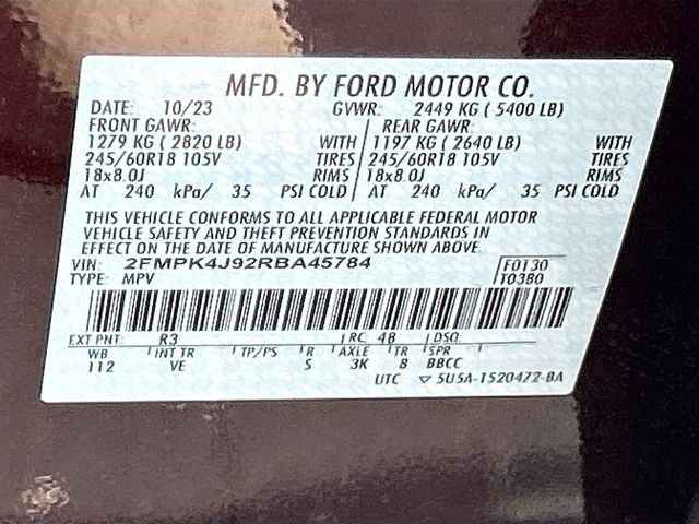 Certified 2024 Ford Edge SEL w/ Convenience Package AWD/4WD image 39