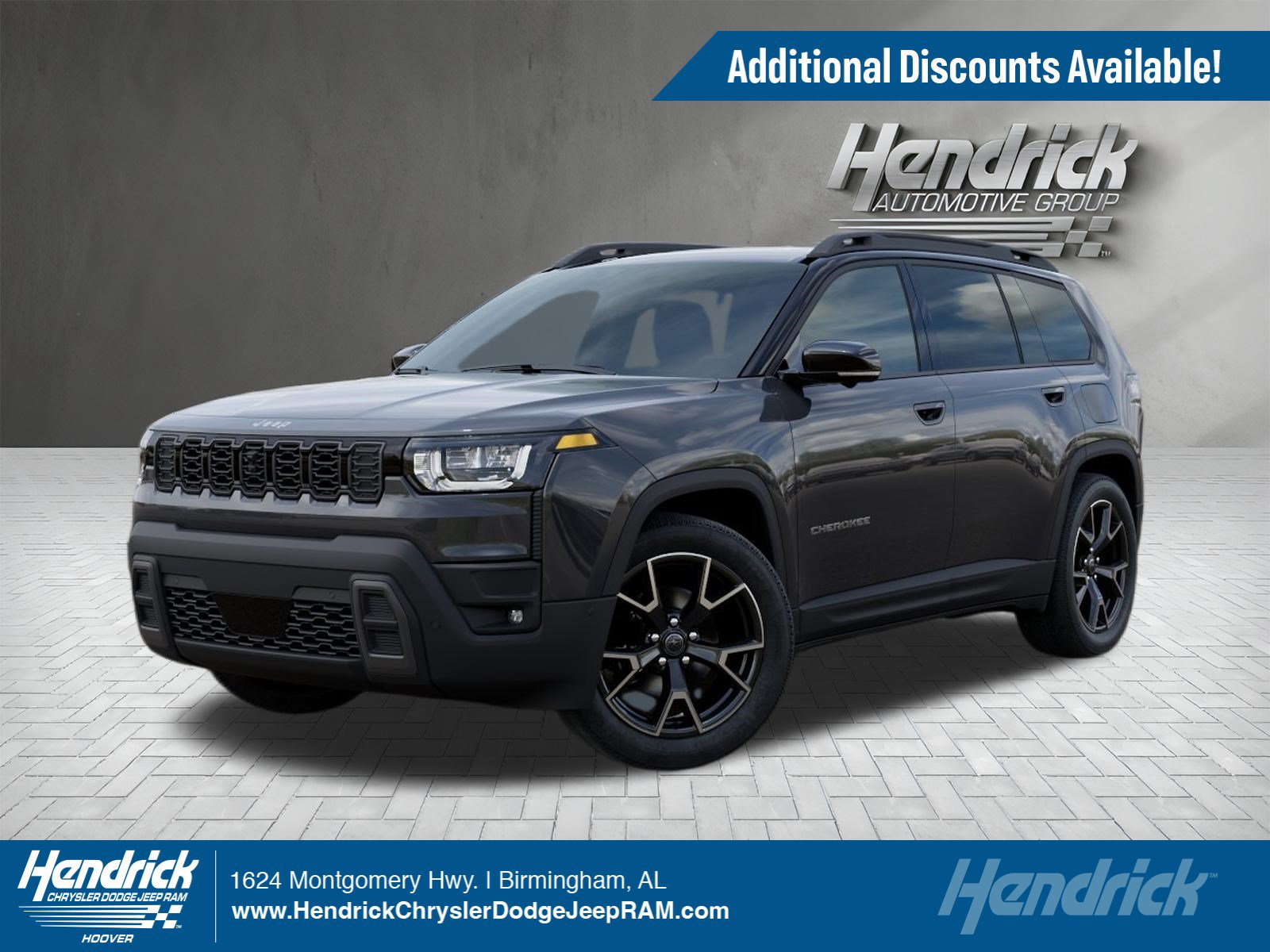 New 2026 Jeep Cherokee Overland w/ Advanced Pro Tech Group
