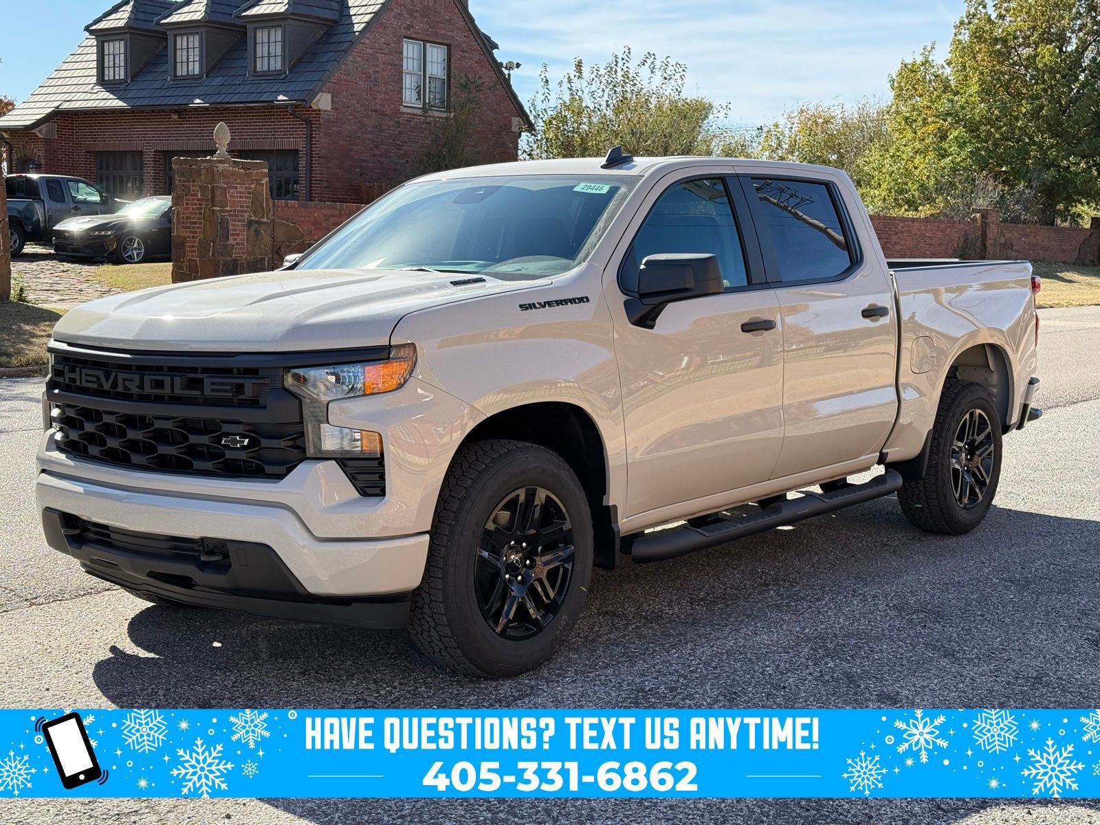 New 2026 Chevrolet Silverado 1500 Custom w/ Turbomax Blackout Package image 4